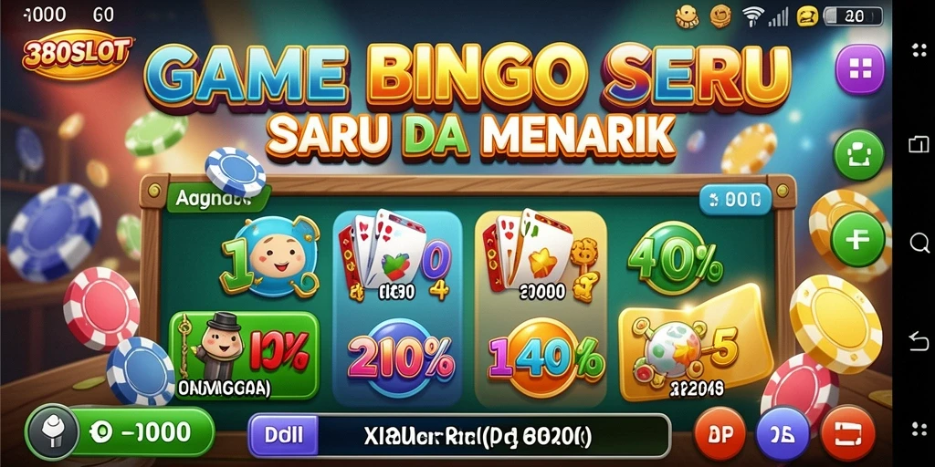 Screenshot 380SLOT menampilkan gameplay seru Bingo.