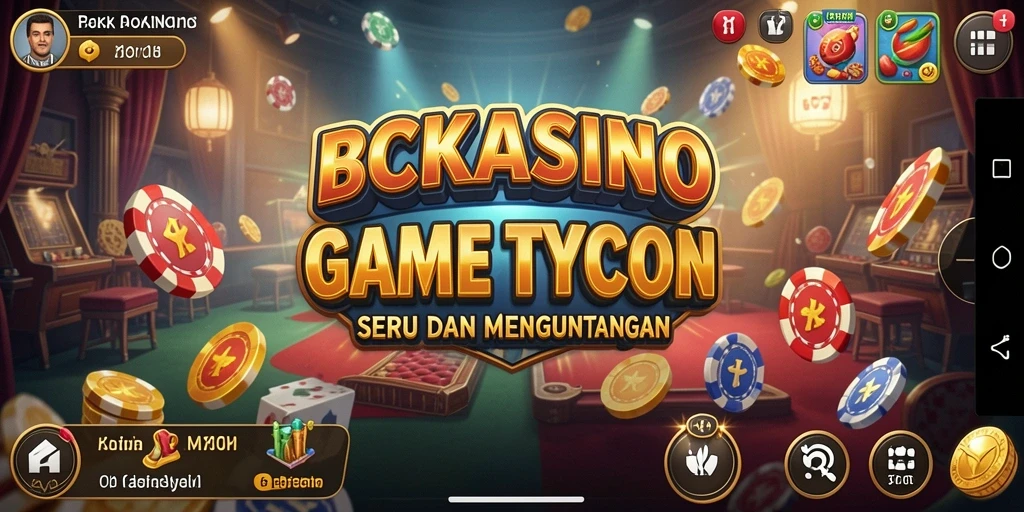 Menampilkan gameplay seru di BCKASINO dengan kasino yang megah.