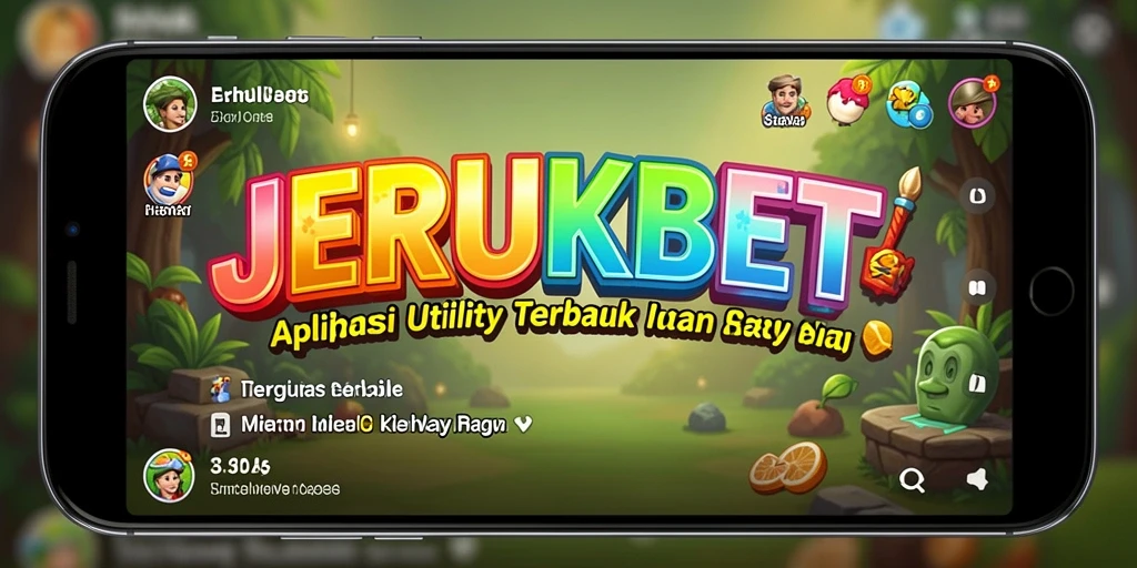 Tampilan antarmuka JERUKBET yang intuitif dan ramah pengguna.