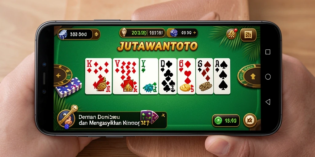 Tampilan gameplay yang seru dalam JUTAWANTOTO dengan berbagai fitur menarik.