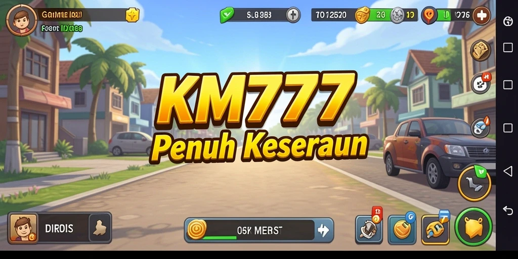 Tampilan gameplay menarik dari KM777 dengan mekanisme Idle.