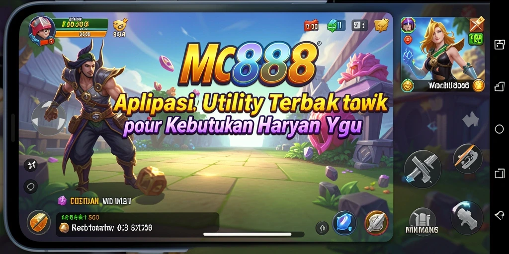 Tampilan antarmuka MC888 yang clean berfokus pada kemudahan penggunaan.