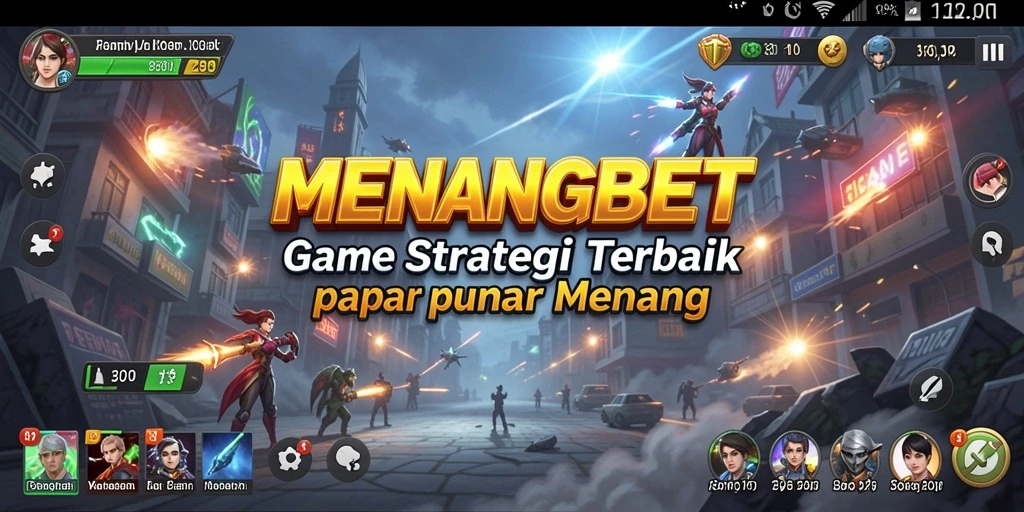 Tampilan gameplay MENANGBET yang menonjolkan strategi dan aksi yang mendebarkan.
