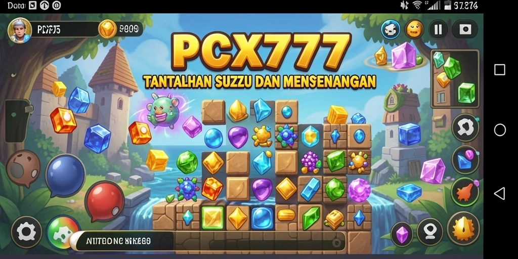 Tampilan gameplay seru dari PCX777 yang menguji kemampuan berpikir.