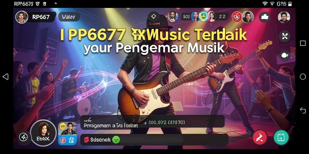 Tampilan screenshot menampilkan gameplay seru dalam RP6677.